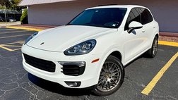 2018 Porsche Cayenne Platinum Edition