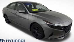 2022 Hyundai Elantra Hybrid Blue