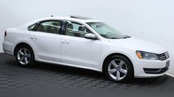 2013 Volkswagen Passat SE PZEV