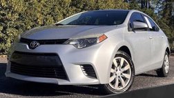 2016 Toyota Corolla LE