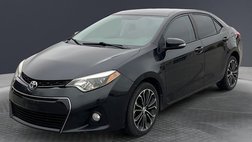 2016 Toyota Corolla S Plus