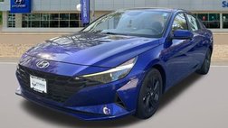 2022 Hyundai Elantra Hybrid Blue