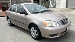 2003 Toyota Corolla CE
