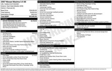 2007 Nissan Maxima SE