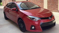 2016 Toyota Corolla S