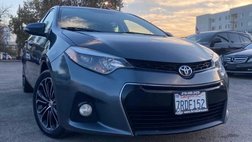 2016 Toyota Corolla S Plus