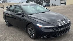 2025 Hyundai Elantra Hybrid Blue