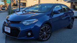 2014 Toyota Corolla S Plus