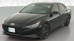 2022 Hyundai Elantra Hybrid Blue
