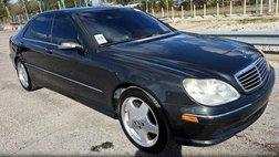2001 Mercedes-Benz S-Class S 500
