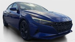 2023 Hyundai Elantra Hybrid Blue