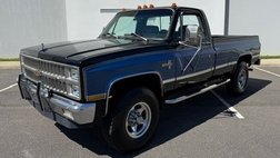 1981 Chevrolet C/K 30 Series Silverado 4x4 Squarebody Pickup