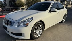 2009 Infiniti G37 Sedan Sedan RWD