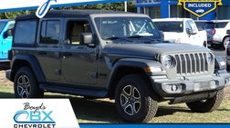 2020 Jeep Wrangler Unlimited Black and Tan