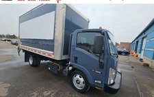 2022 Isuzu 16FT DRY + DOCK HIGH + 19,500LB GVW + LIFT GATE