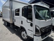 2025 Isuzu 16' Dry Box Truck with Aluminum Rail Gate