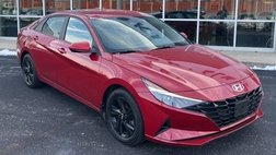 2023 Hyundai Elantra Hybrid Blue