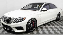 2016 Mercedes-Benz S-Class AMG S 63