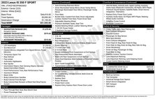 2023 Lexus IS 350 F SPORT