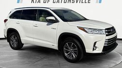 2017 Toyota Highlander Hybrid XLE